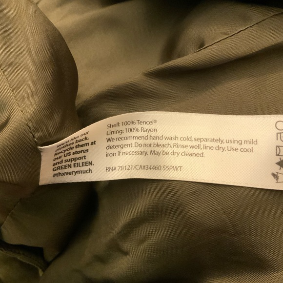 Eileen Fisher shiny long jacket. Size XS - Picture 6 of 6